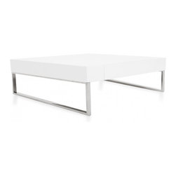 Gavino Coffee Table White - Coffee Tables