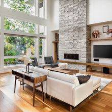 living room / kitchen