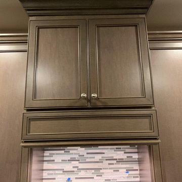 Transitional Kitchen Remodel Done in a Harbor Mist Stain