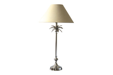 Palm Leaf Nickel Lamp