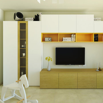 Fancy, living moderno su misura e porte interne Made in Italy.