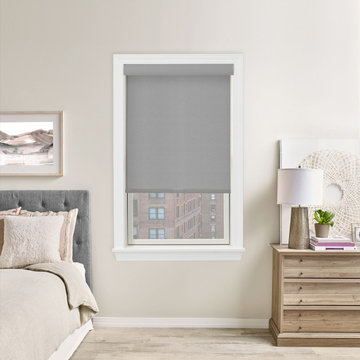 SOLAR SHADES MOTORIZED AND MANUAL DRAWN