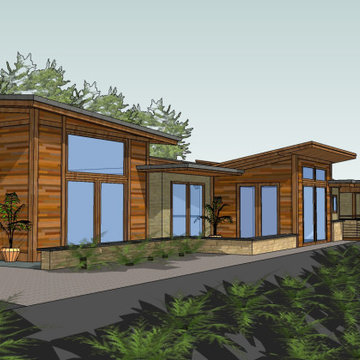 Zero Net Energy (ZNE) Pacific North West Coastal Home
