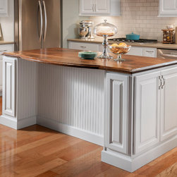 Grove Arch Painted Linen - Kitchen Cabinetry