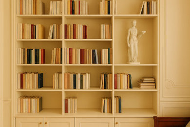 Exemple d'une maison chic.