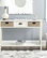 Safavieh Winifred Wicker Console Table With Storage, White