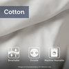 Madison Park Laetitia 3-Piece Tufted Cotton Chenille Medallion Duvet Cover Set