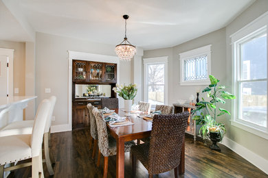 Dining room - dining room idea in Minneapolis