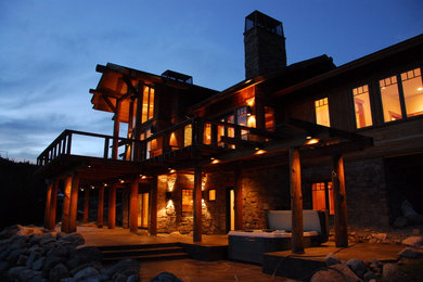 Inspiration for a timeless exterior home remodel in Other