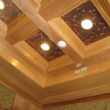 ceilings, floors and backsplashes