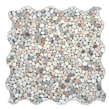 Mini Mixed Pebble Tile