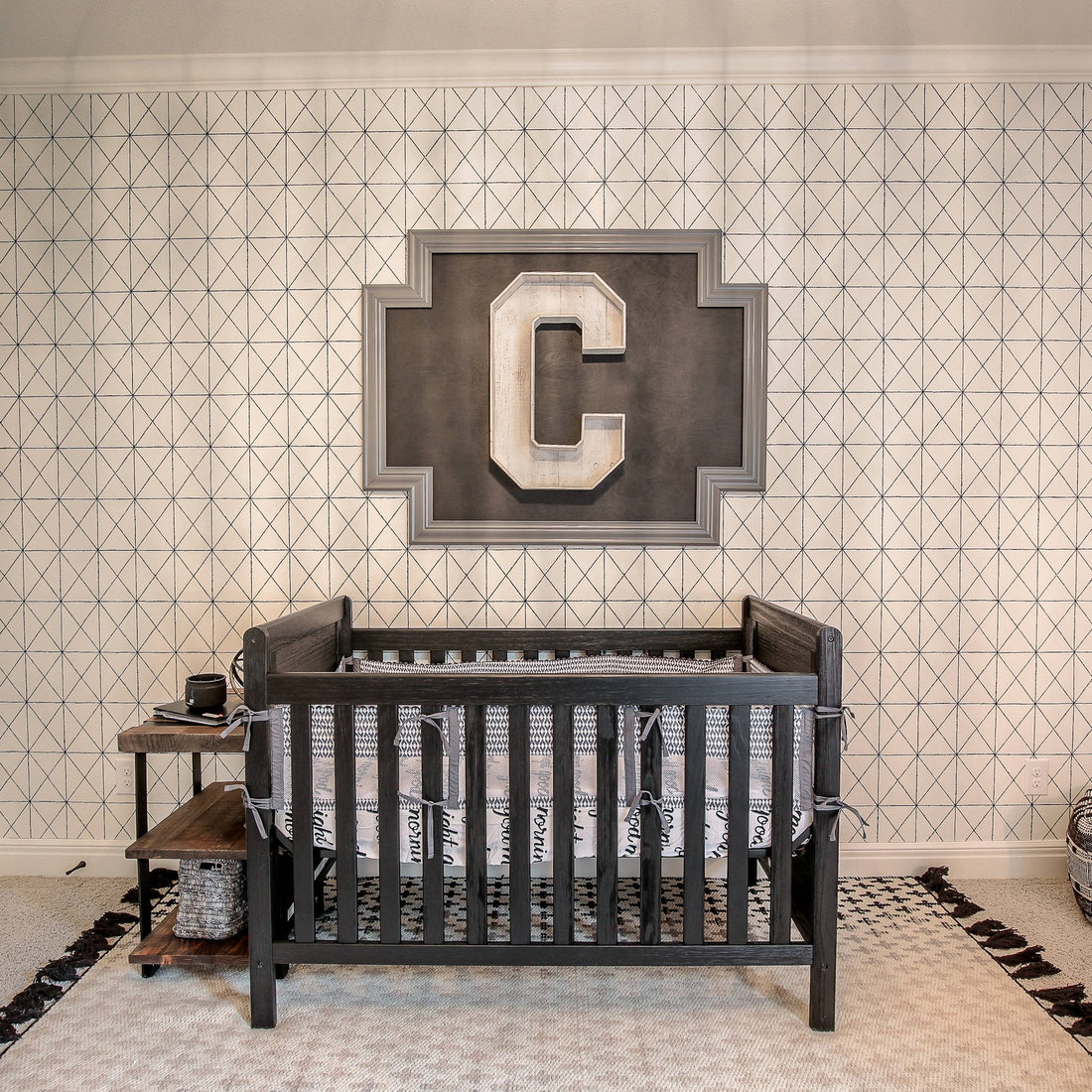 Black, White & Bright Nursery