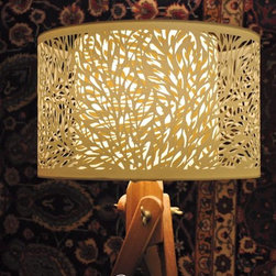 Aqua Lamp with Tripod Table Stand - Table Lamps