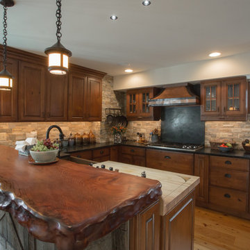 Brick Backsplash Kitchen | Wynnewood