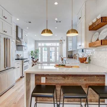 Kitchen Remodel With Cooking & Dinning Space,Cabinet Space With Sink, Quincy