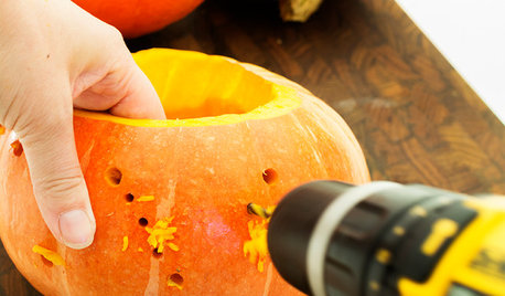 Gör det själv: Enkla, snabba pumpadekorationer till Halloween