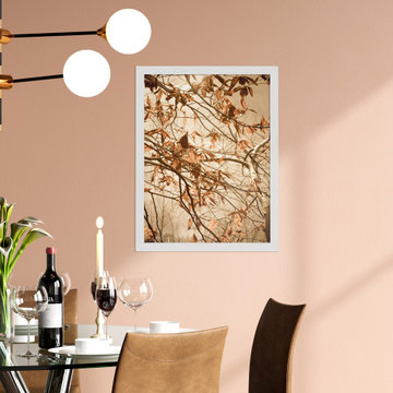 Aged Winter Rustic Farmhouse Style Wall Art Prints