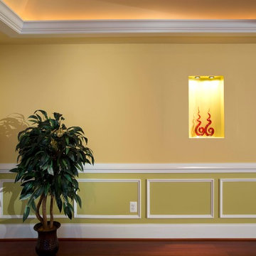 Movie Theatre Highlights Full Basement Remodel