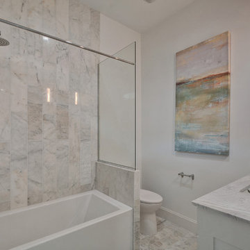 Modern Residence-Reclaimed Ivory White Oak Wood