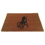 UncommonDoormats LLC - Octopus Doormat, Black, 18"x30" - Octopus Doormat