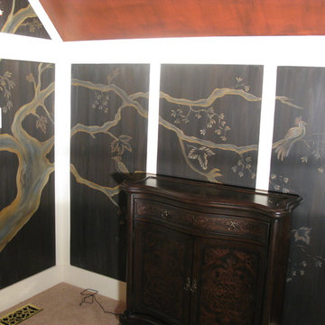 Stunning Trompe L' oeil Murals