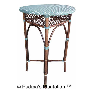 Paris Bistro Bar Table  - Blue