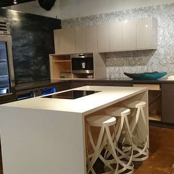 Contemporary Showroom Kitchen - Honolulu, HI