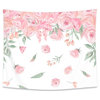 Blush Rose Wall Tapestry, 51"x60"