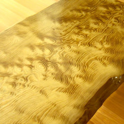 Rare Curly Sinker Pine - River Recovered - Coffee Tables
