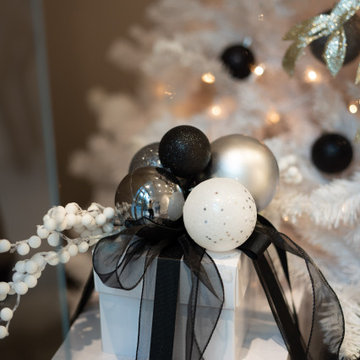 Holiday Photo Room Set Up