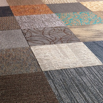 Do It Yourself Peel and Stick Assorted Carpet Tile