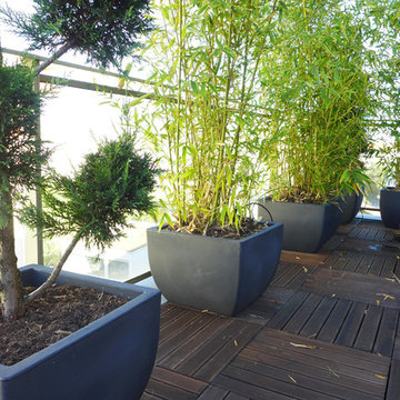 ANTHRACITE / Un toit terrasse avec vue sur Lyon