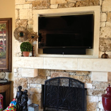 Traditional Family Room moving towards Transitional FR