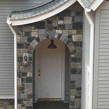 Carlisle Real Thin Stone Veneer Entrance