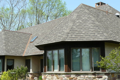 GAF Camelot Shingles with copper
