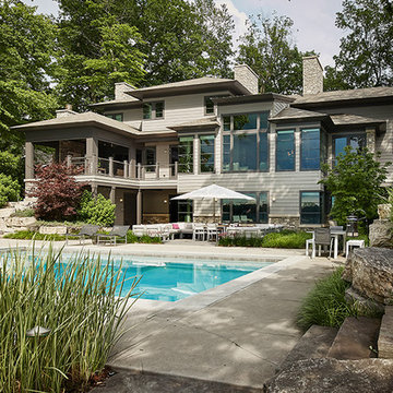 Hasserton - Transitional Prairie Style Lakefront