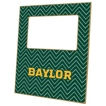 F3116-Gold Baylor Green Chevron Picture Frame