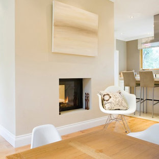 ダブリンのモダンスタイルのLDKの画像