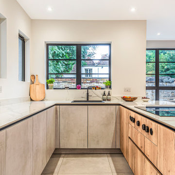 Modern & Durable Industrial Family Kitchen, Windsor