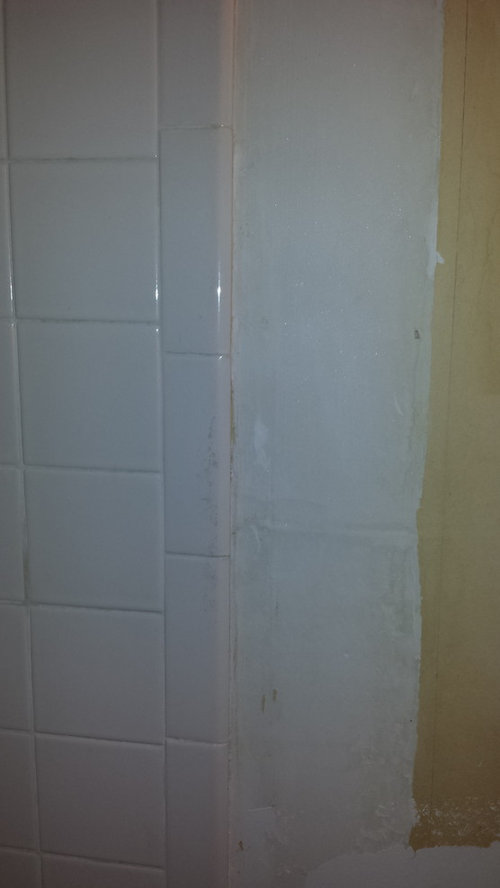 Need help how to add new tile to wall with existing old tile