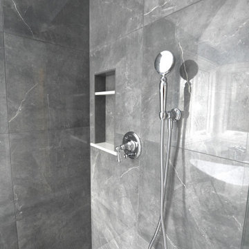 Chris and Betsy Wilson Master Bedroom Ensuite Before and After.