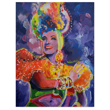 Howie Green 'Carmen Miranda 1' Canvas Art, 32"x24"