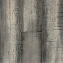 Morning Star - 9/16" x 7-1/2" Distressed Morning Dove Engineered Bamboo Flooring - Products
