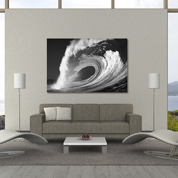 Aaron Chang Fine Art: Living Room - B&W Pipe