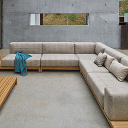 INDOOR/OUTDOOR SOFA 09517 - Outdoor Sofas