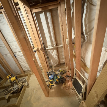 Basement Bathroom Install