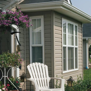 Pella® Impervia® ENERGY STAR® -qualified single hung fiberglass windows