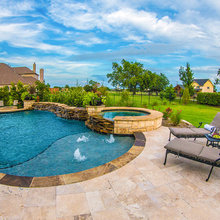 pool and hot tub