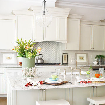 Bianco Gita Granite Kitchen