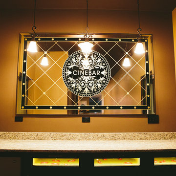 Home Theater Room Entries, Cinebars + Ticket Booths